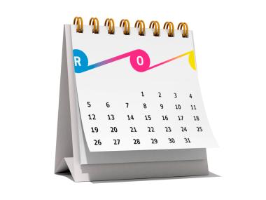 billede af kalender